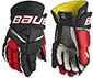 Bauer M3 Supreme gant Senior noir-rouge