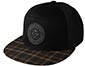 Bauer Fannel Snapback Cap Noir