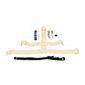 CCM Backplate Straps per maschera da portiere e set di botto