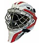 CCM Axis F5 Masque Senior Blanc - Rouge