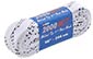 Texstyle Paire de lacets cirs 274cm blanc-bleu