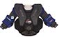 Vaughn Velocity V10 plastron et protege bras enfant