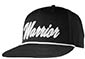 Warrior Script Rope Snapback Casquette noir