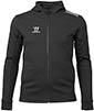 Sweat à capuche Warrior Alpha X Aspire zip Senior noir
