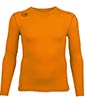 Warrior Compression LS Shirt le junior orangé