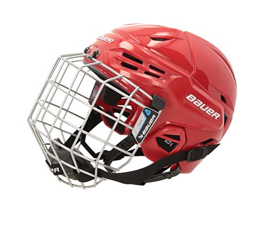 Bauer Casque Rouge L 57-62 cm 4500 S Rouge - Rouge